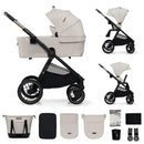 Kinderkraft Nea 2.0 Kinderwagen Buggy Babywagen Kombi Kinderwagen Soft Beige B-Ware