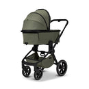 B-Ware Moon Kinderwagen Buggy Kombikinderwagen Resea Edition Plus Moss Grün Babywanne