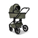 B-Ware Moon Kinderwagen Buggy Kombikinderwagen Resea Edition Plus Moss Grün Babywanne