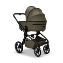 B-Ware Moon Kombi Kinderwagen Kinderwagen Buggy Resea 2.0 Moss Grün Höhenverstellbar
