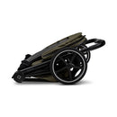 B-Ware Moon Kombi Kinderwagen Kinderwagen Buggy Resea 2.0 Moss Grün Höhenverstellbar