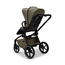 B-Ware Moon Kombi Kinderwagen Kinderwagen Buggy Resea 2.0 Moss Grün Höhenverstellbar