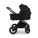 Moon Kombikinderwagen Babywagen Gio+ Edition Onyx Höhenverstellbar Luftreifen B-Ware