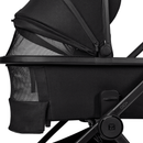 Moon Kombikinderwagen Babywagen Gio+ Edition Onyx Höhenverstellbar Luftreifen B-Ware