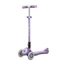 B-Ware Globber Roller Scooter Kinderscooter Elite Deluxe Lights Lila Tretroller Kinder