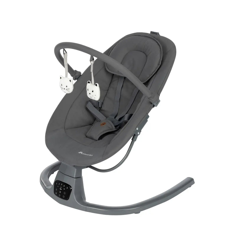 B-Ware Bebeconfort Elektronische Wippe Babyschaukel Babywippe Melilo Mineral Graphite