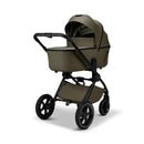 B-Ware Moon Kombi Kinderwagen Babywagen Gio 2.0 Moss Grün Kinderwagen Sportsitz Wanne