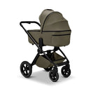 B-Ware Moon Kombi Kinderwagen Babywagen Gio 2.0 Moss Grün Kinderwagen Sportsitz Wanne