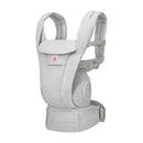 B-Ware Erg Obaby Babytrage Tragesack Omni Deluxe Cotton Tragehilfe Pearl Grey Baumwolle