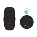 B-Ware Little One Winterfußsack Fußsack Kinderwagen Buggy Explore Ebenholz Lammfell