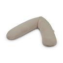B-Ware Theraline Stillkissen Lagerungskissen Musselin Taupe Original Baby Kissen 190x40