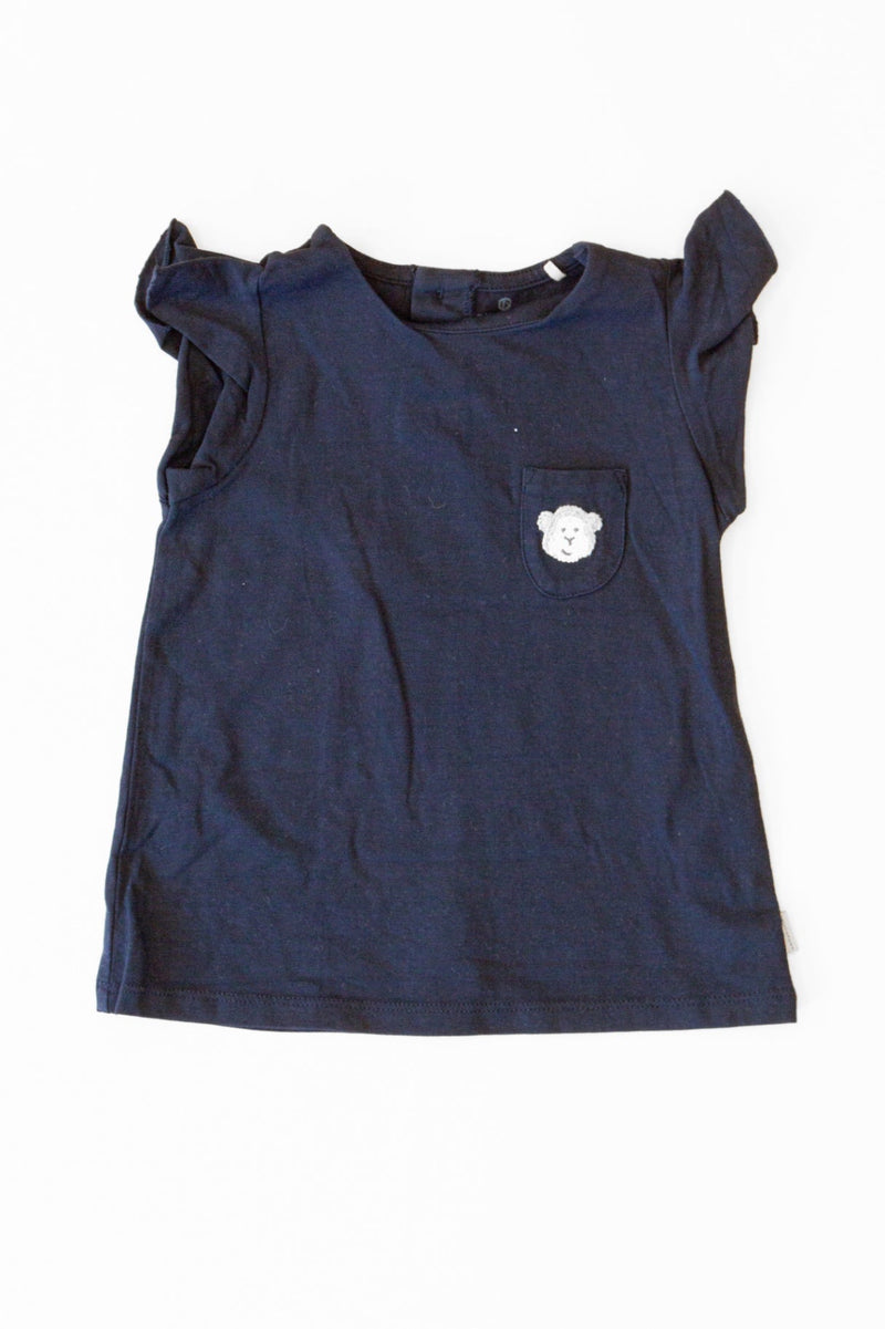 T-shirt blue size 86 | Belly button