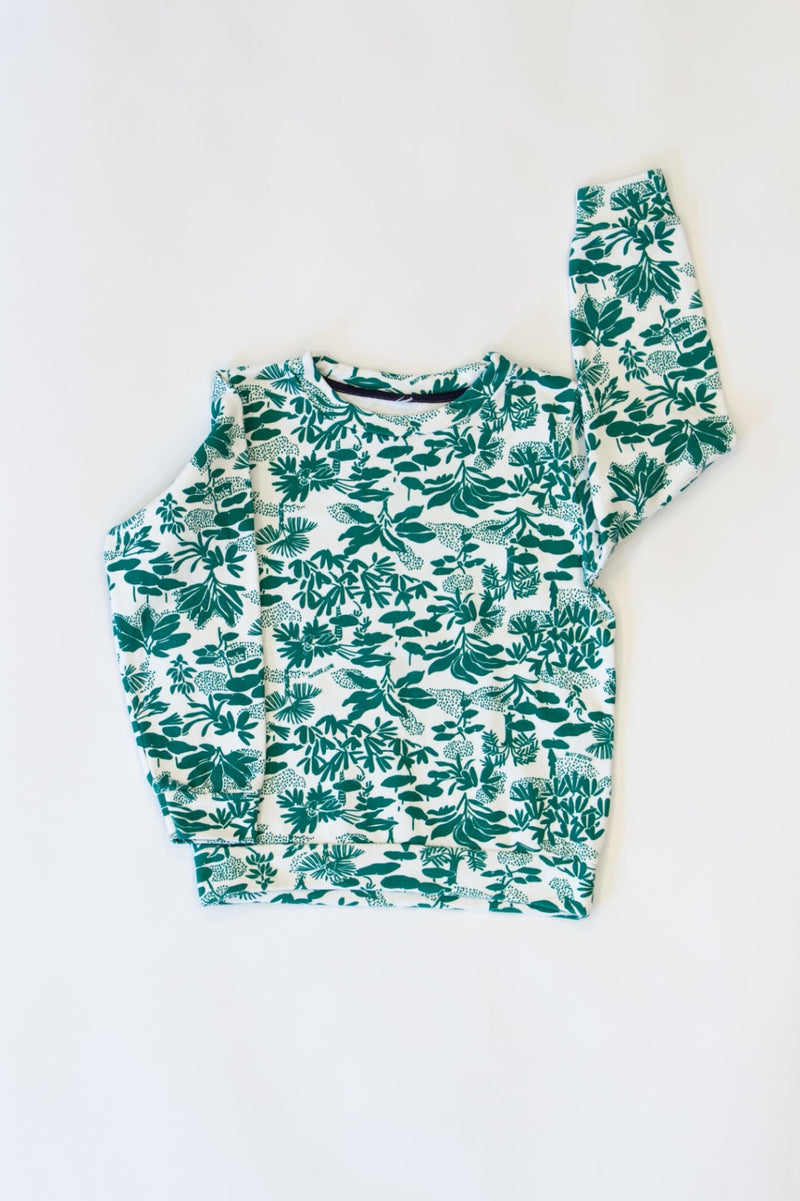 Sweater jungle motif size 122 | Petit Bateau