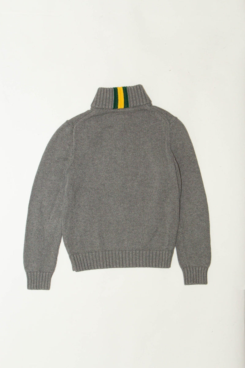 Strick Jacke grau Gr.128 / 8 | Polo Ralph Lauren