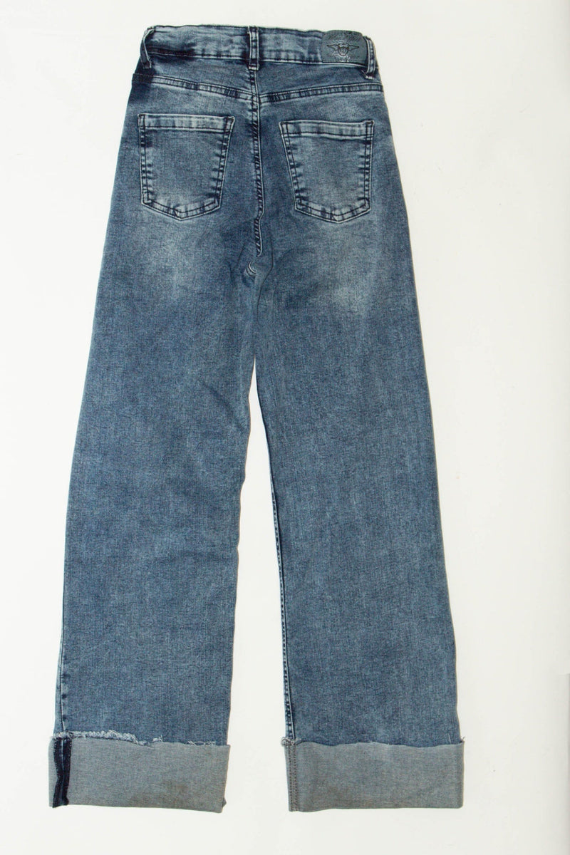 Jeans mit Schlag Gr.152 | Blue Effect