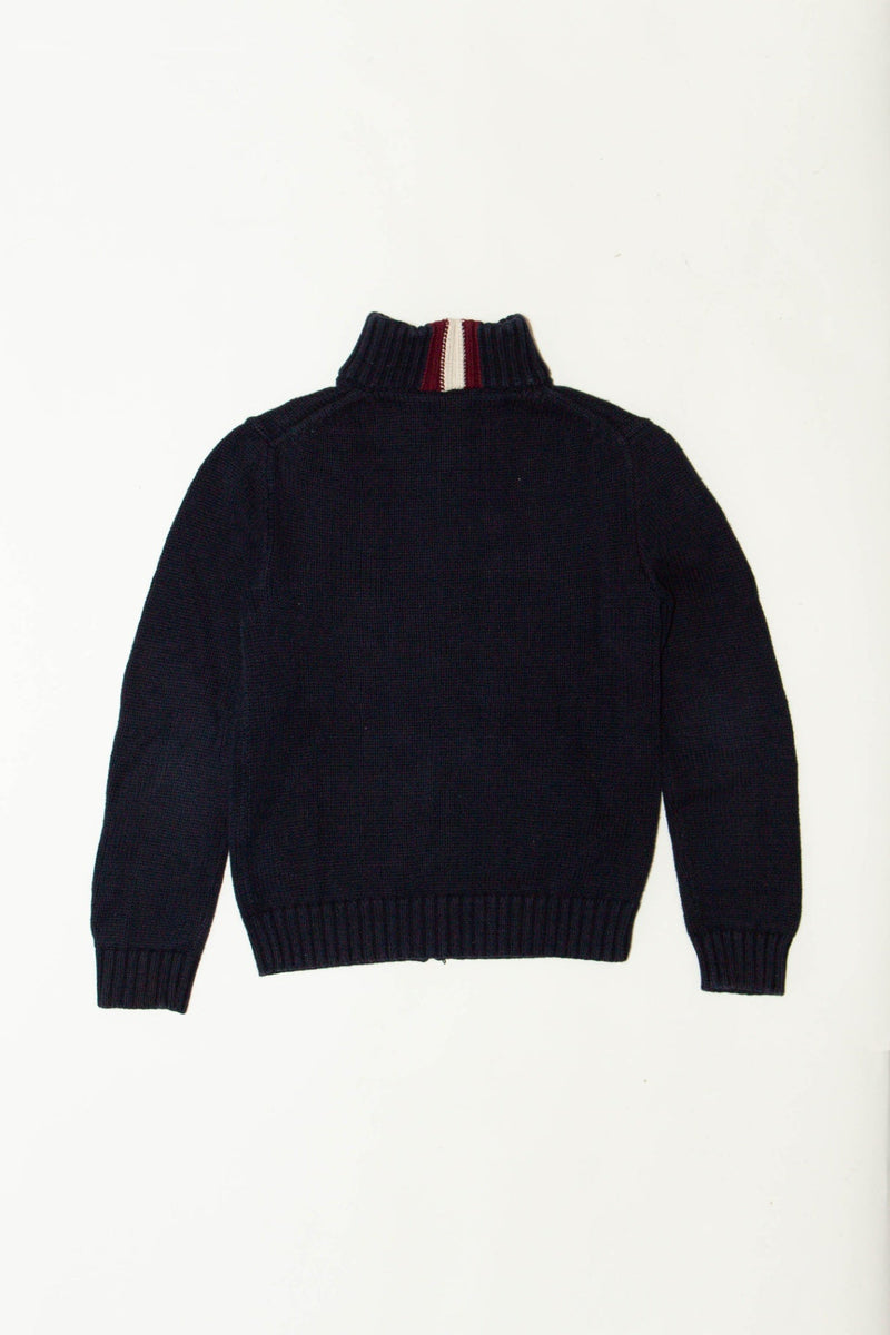 Strick Jacke dunkelblau Gr.128 / 8 | Polo Ralph Lauren