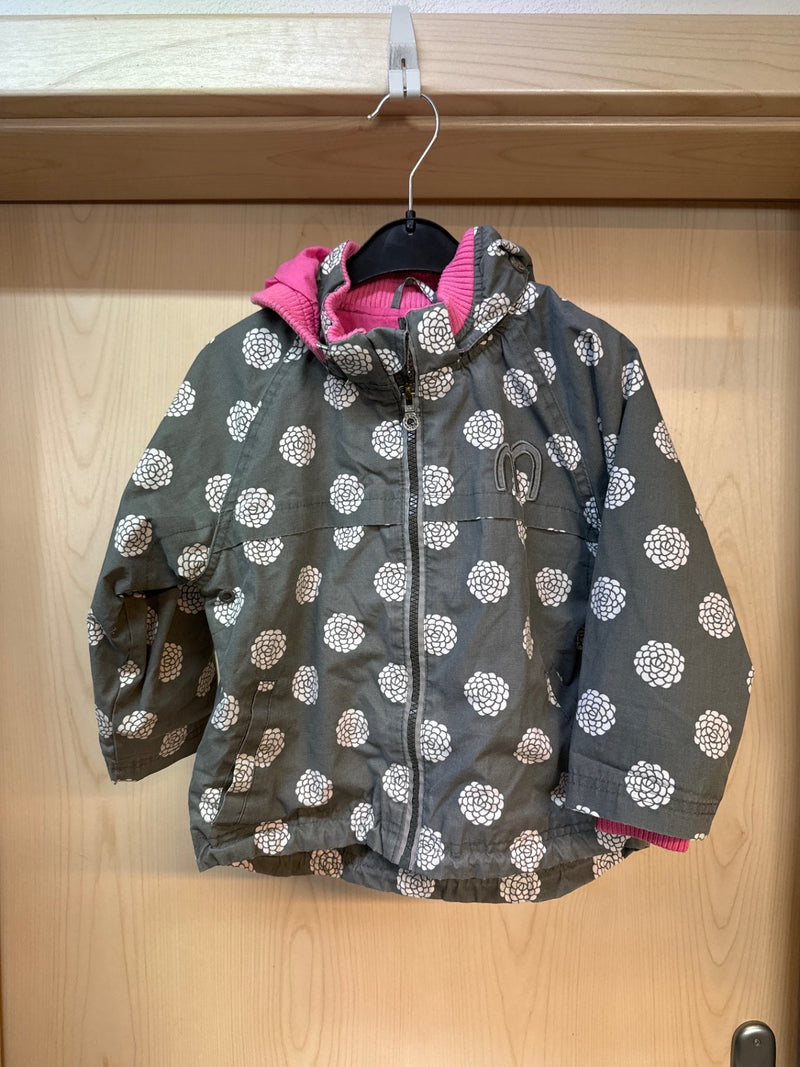 98 minymo jackets girls grey with flowers