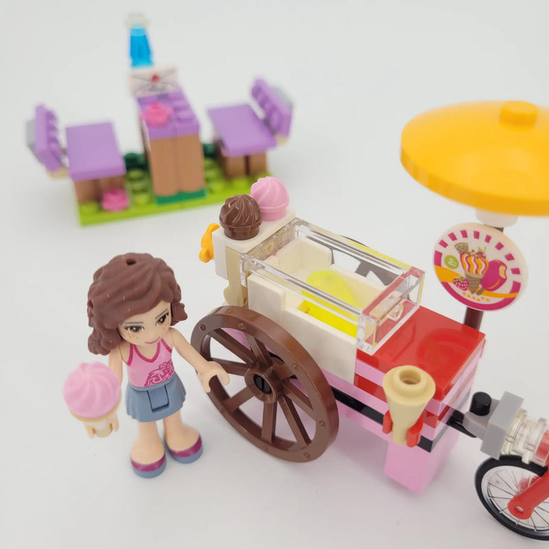 Ice Cream Truck Lego Friends Set 41030 Parts as shown