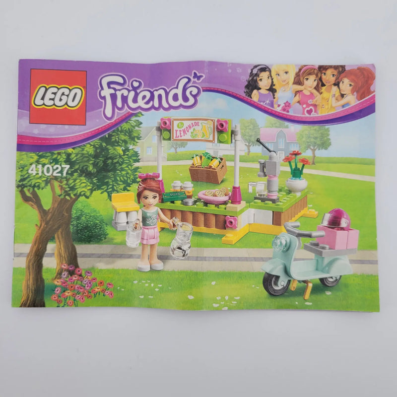 Lemonade Stand Lego Set 41027 parts as shown