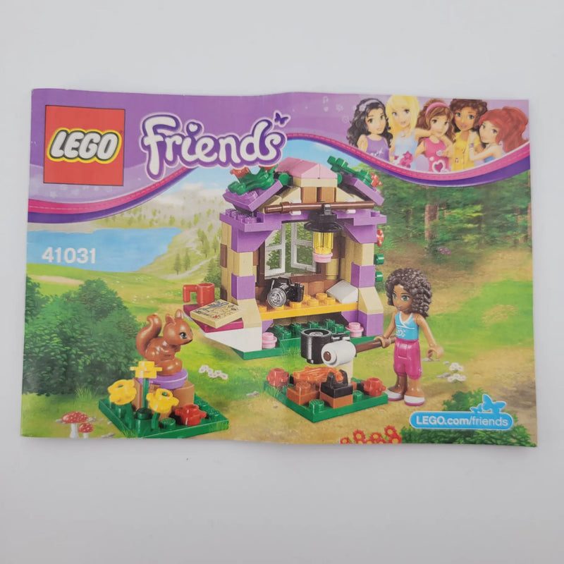 Andreas Mountain Hut Lego Friends Set 41031 Parts as shown