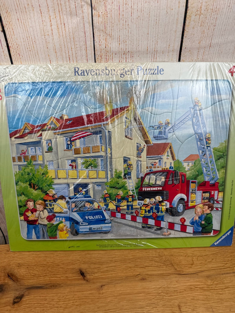 Ravensburger Puzzle "Die Feuerwehr rückt aus" 39 Teile