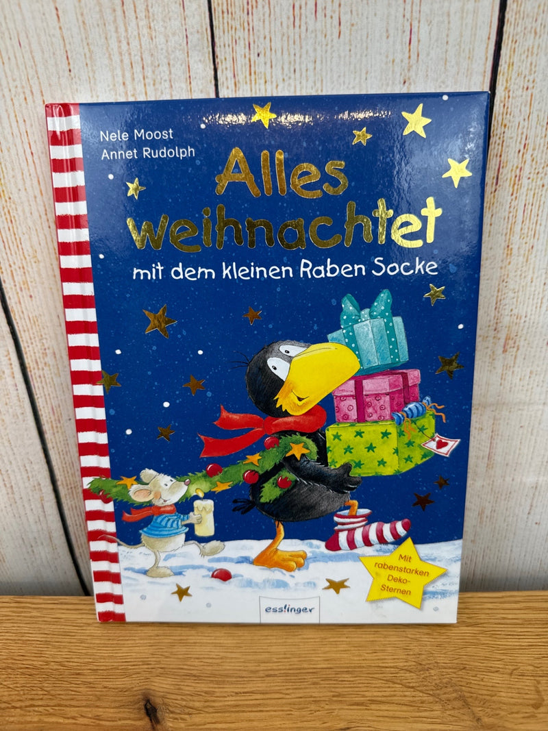 Esslinger Alles weihnachtet mit dem kleinen Raben Socke