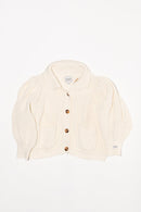 Cardigan Grobstrick creme Gr.104 | Donsje