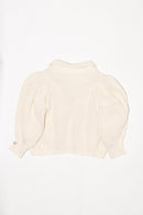 Cardigan Grobstrick creme Gr.104 | Donsje