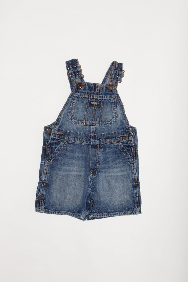 Dungarees short, blue size 98 | OshKosh