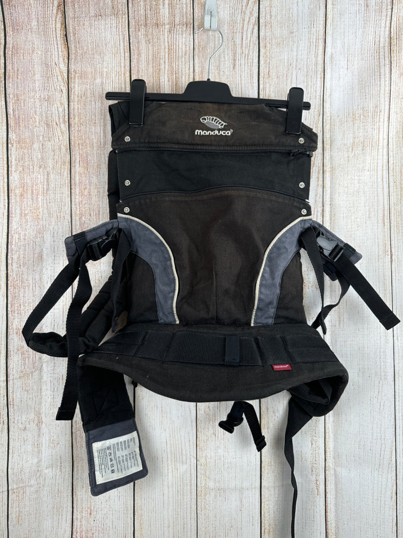 Manduca carrier black/grey