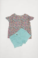 Shorts turquoise size 122/128 | TEX Basic Girl
