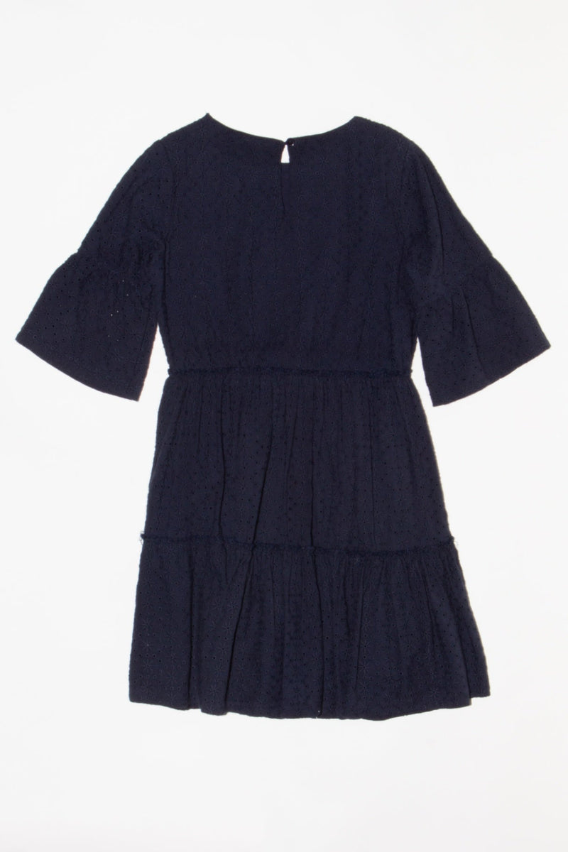 Lace dress dark blue size 128 | Carrement Beau