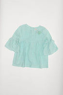 Bluse mit Trompetenärmeln Gr.128 | comie collection