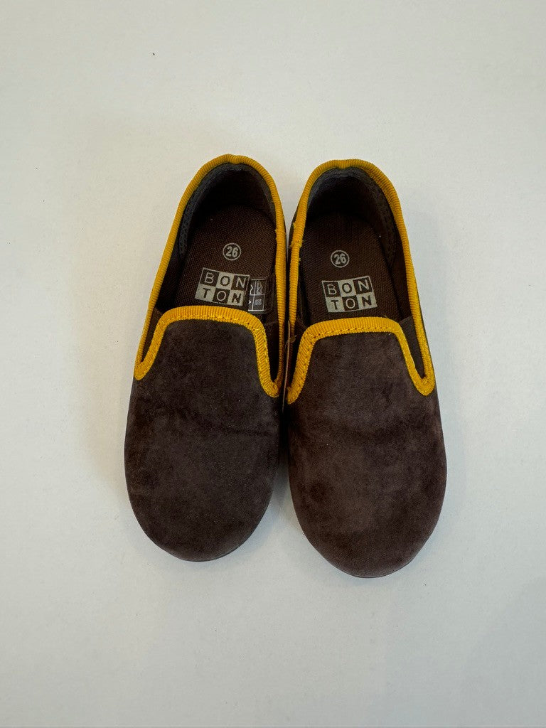 Slippers brown size 26 | Bonton