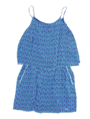 Träger-Kleid mit blauem Muster Gr.146 | Chloé