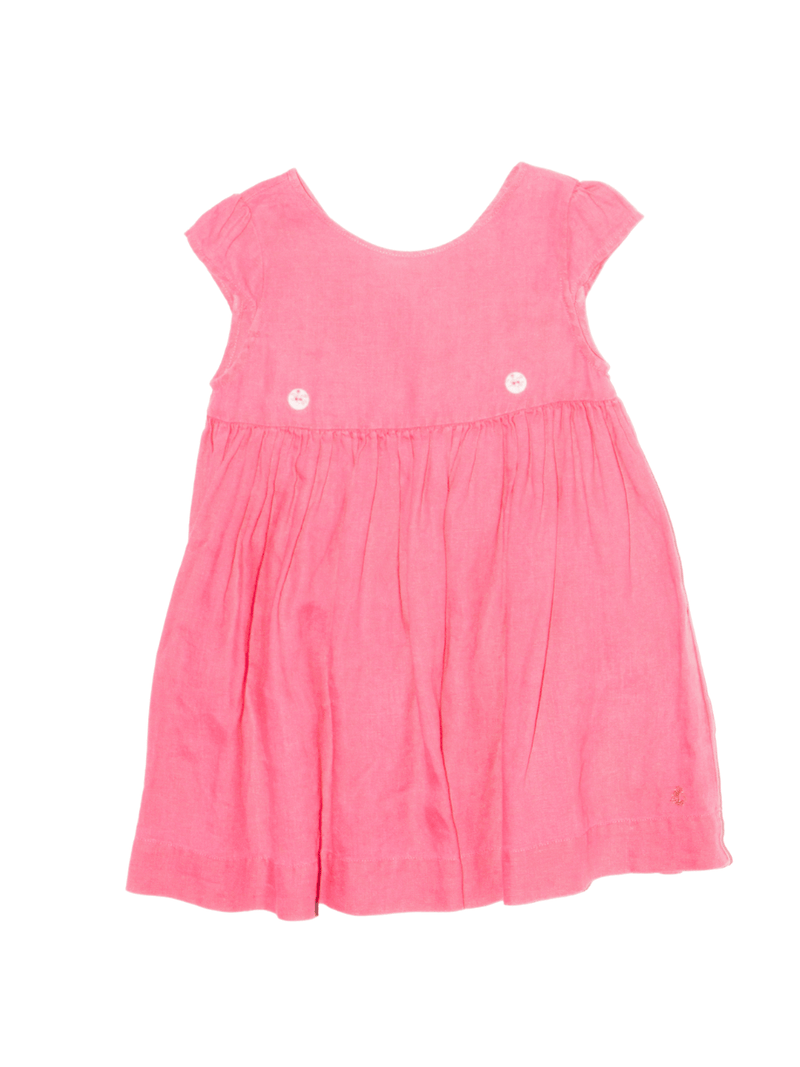 Midi Kleid Leinen Gr. 98/104 | Petit Bateau