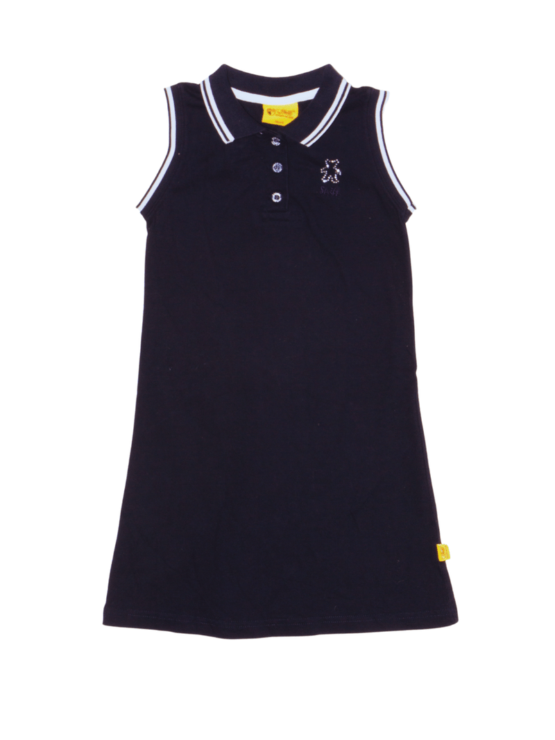 Polo-Kleid Jersey dunkelblau Gr.116 | Steiff