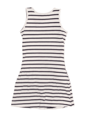 Jersey-Kleid ärmellos gestreift Gr.116 | Louis & Louisa