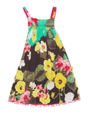 Kleid m. Blumenmuster Gr.92/98 | Vacamarella