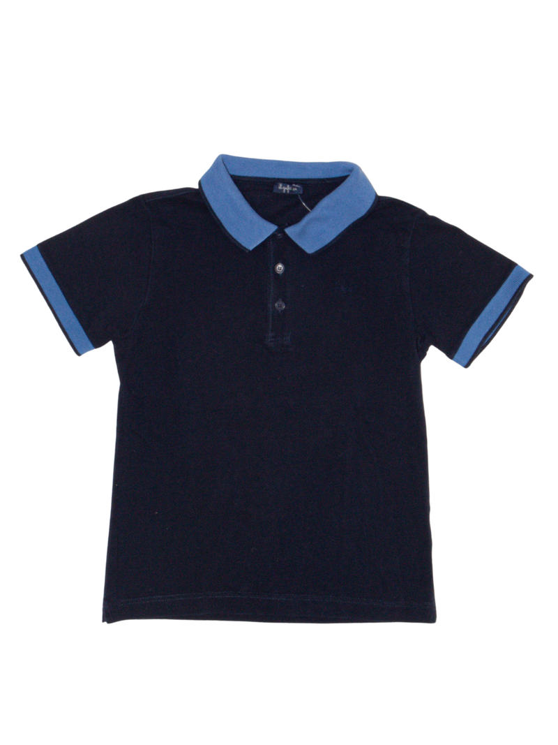 Polo shirt dark blue size 122/128 | il gufo