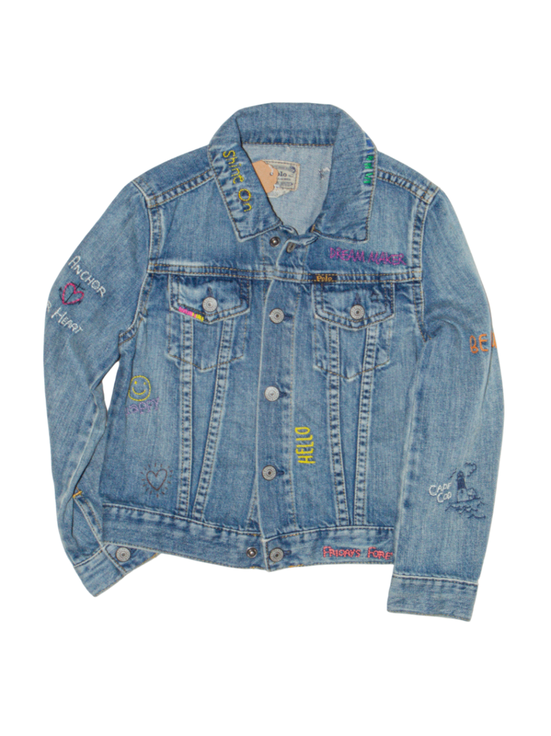 Denim jacket with embroidery size 116 | Polo Ralph Lauren