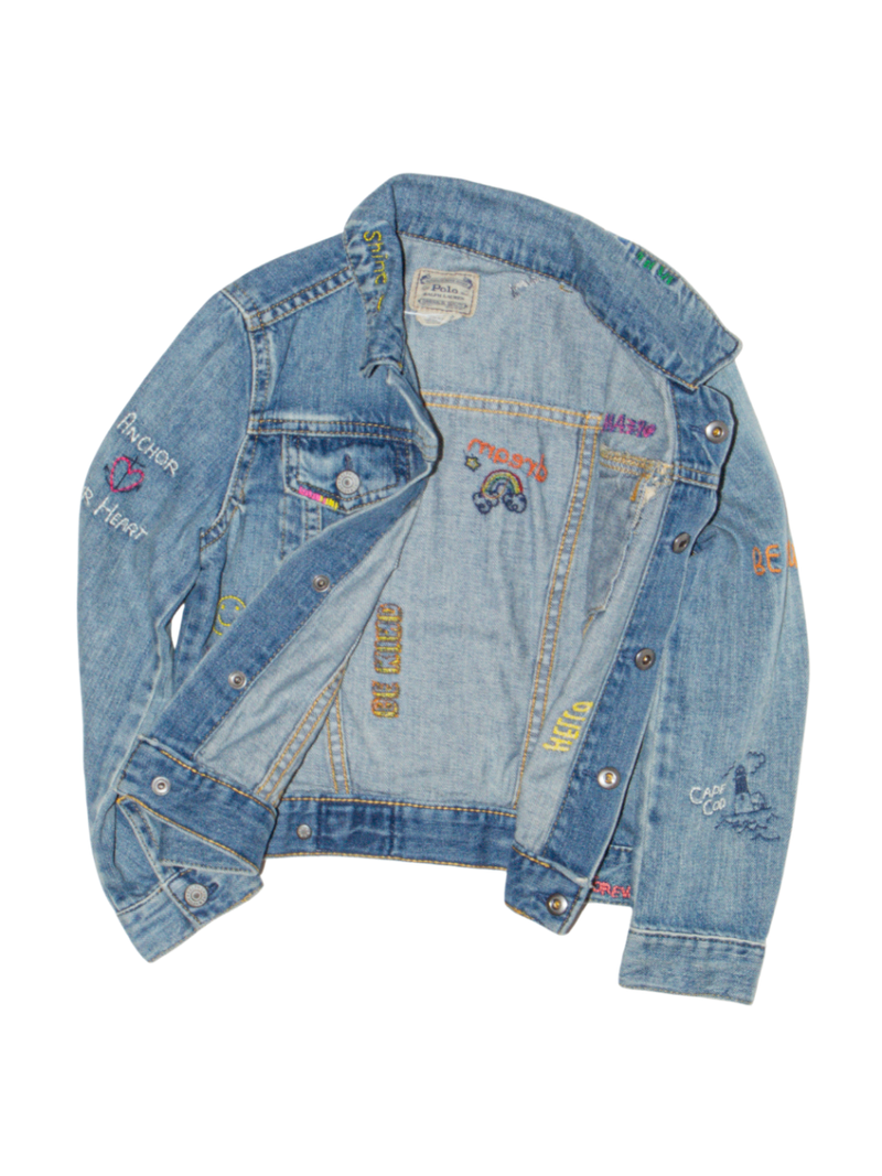 Denim jacket with embroidery size 116 | Polo Ralph Lauren