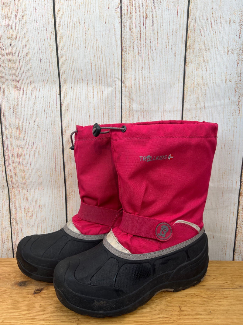 Trollkids Stiefel schwarz/ pink Gr. 38