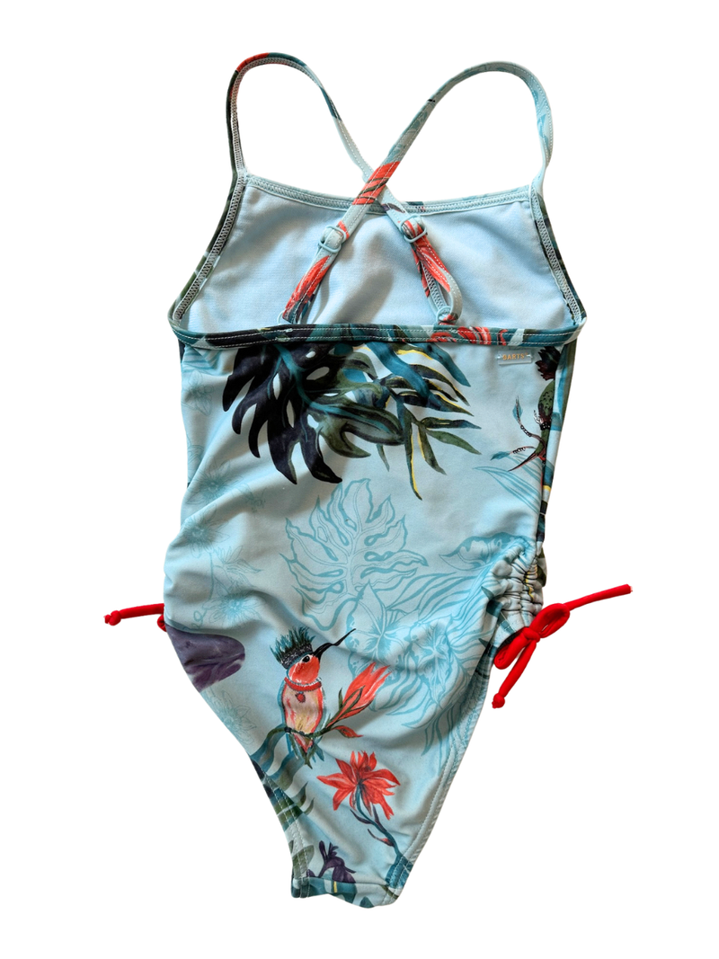 Swimsuit turquoise, floral size 116 | Barts