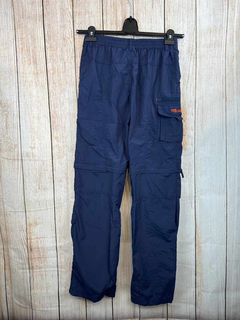 Trollkids Zip-Hose Dunkelblau Gr. 176