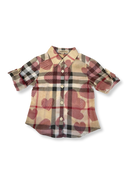 Bluse kariert mit Herzen Gr.98 | Burberry