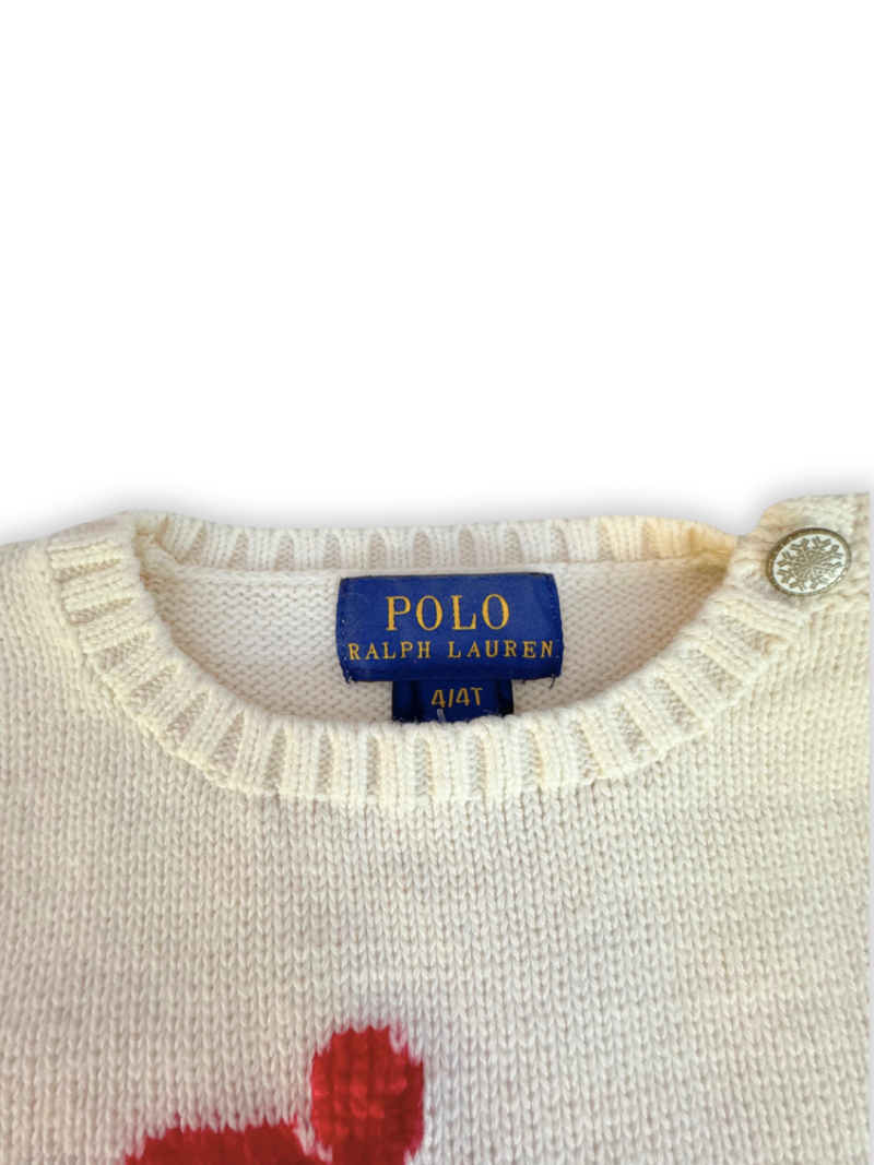 Sweater natural white size 104 / 4 | Polo Ralph Lauren