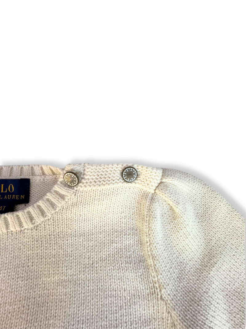 Sweater natural white size 104 / 4 | Polo Ralph Lauren