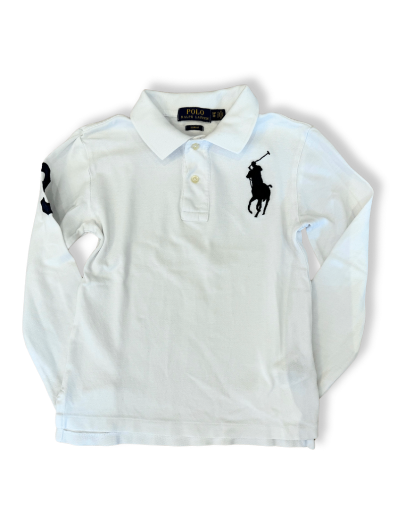 Polo shirt white size 128 / 8 | Polo Ralph Lauren