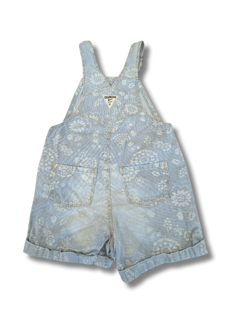 Dungarees short, striped size 110 / 5 | Osh Kosh